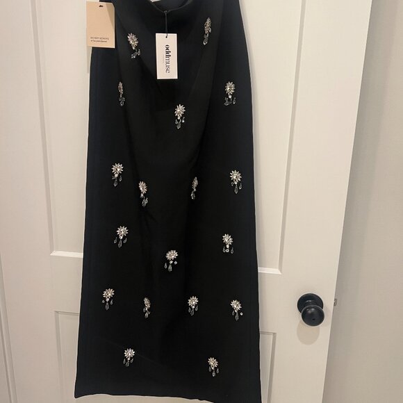 OddMuse Black Crystal Maxi Skirt- XL - NWT - Picture 4 of 5